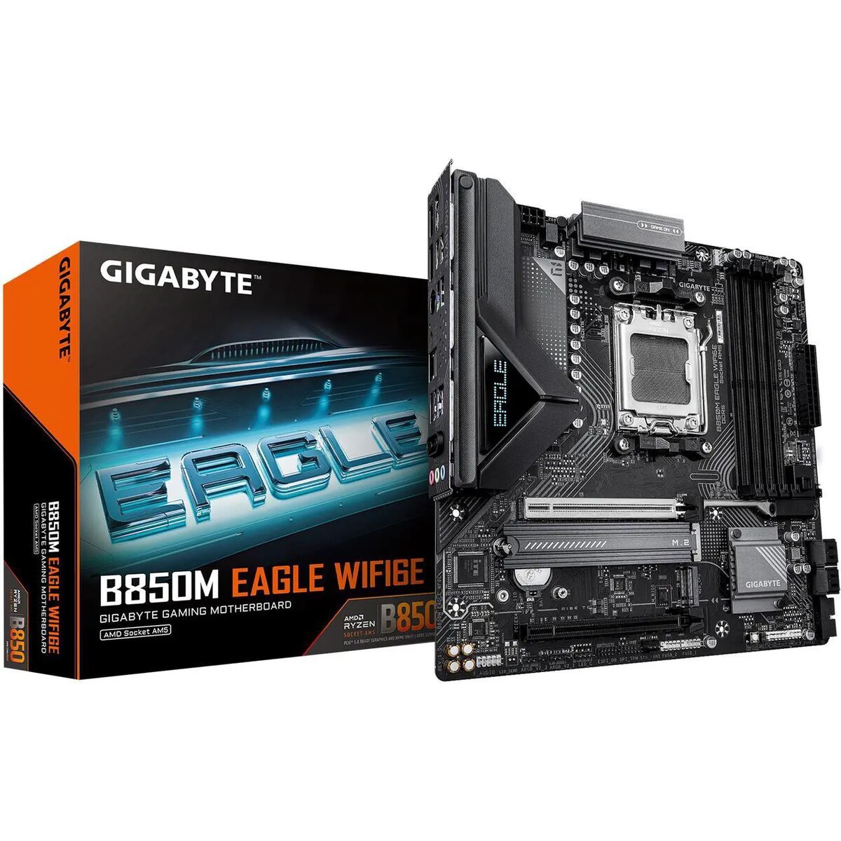 13-145-584-01_square BOARD B850M GIGABYTE EAGLE WIFI 6E AM5 - Imagen 1