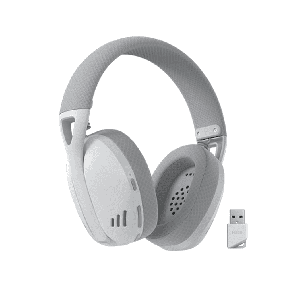 31250.1 DIADEMA REDRAGON IRE PRO (H848B) BLANCA CON GRIS - Imagen 1