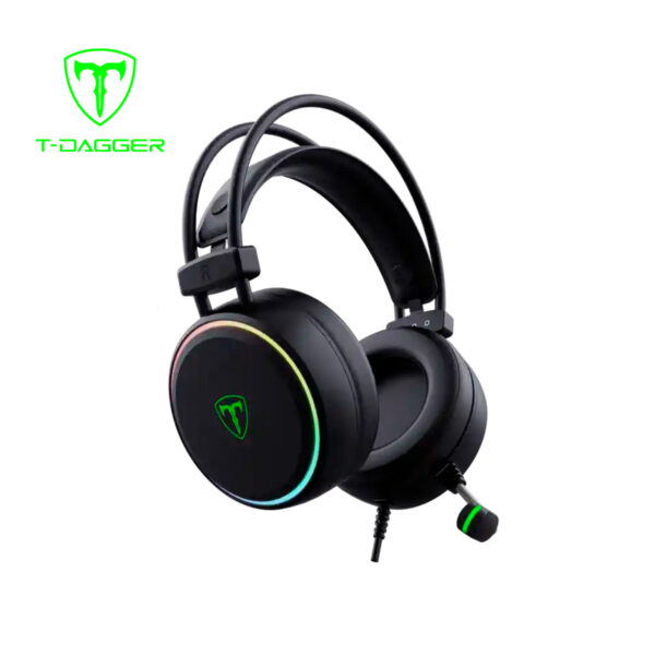 DIADEMA GAMER T-DAGGER SONA (T-RGH304) RGB NEGRA