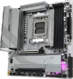 BOARD GIGABYTE B650M AORUS ELITE AX ICE WIFI6 - Imagen 3