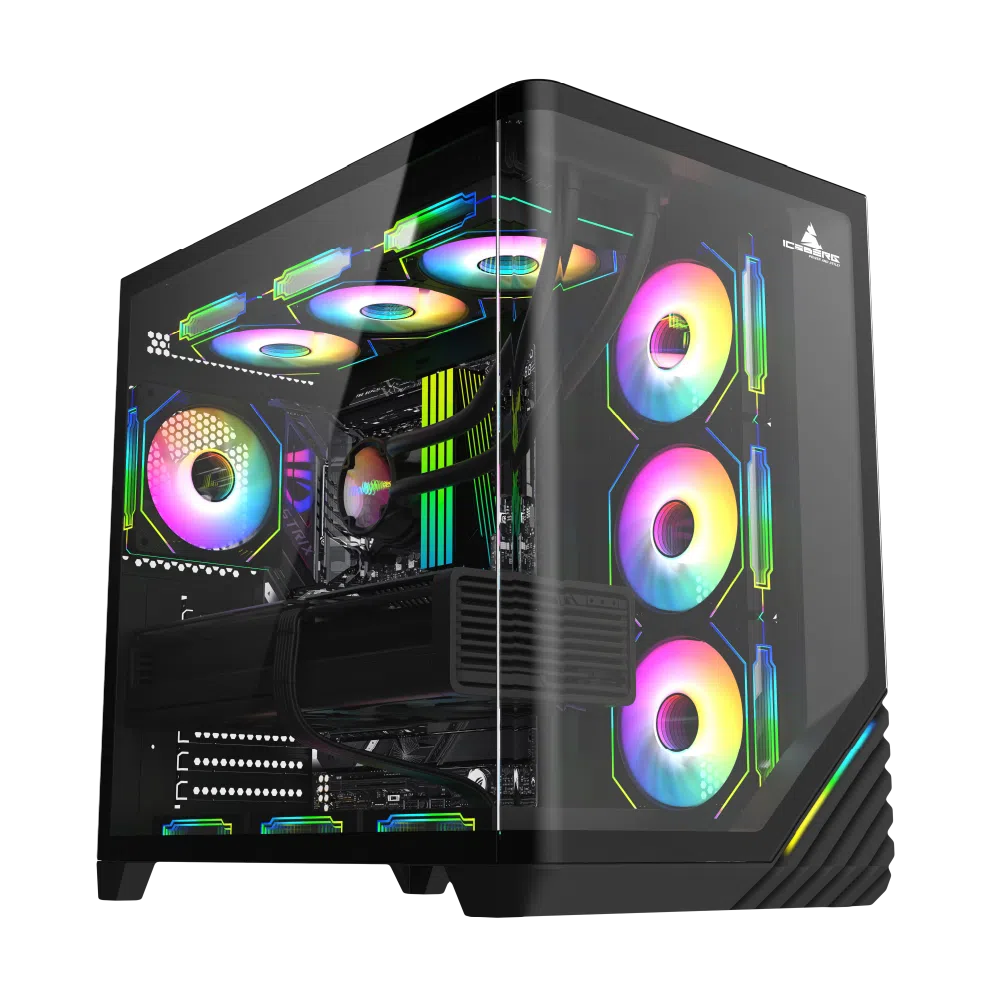 Artboard-10 CHASIS ICEBERG CRISTAL WAVE L 7 FAN ARGB - Imagen 1