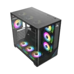 CHASIS ICEBERG CRISTAL WAVE L 7 FAN ARGB - Imagen 4
