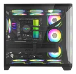 CHASIS ICEBERG CRISTAL WAVE L 7 FAN ARGB - Imagen 5