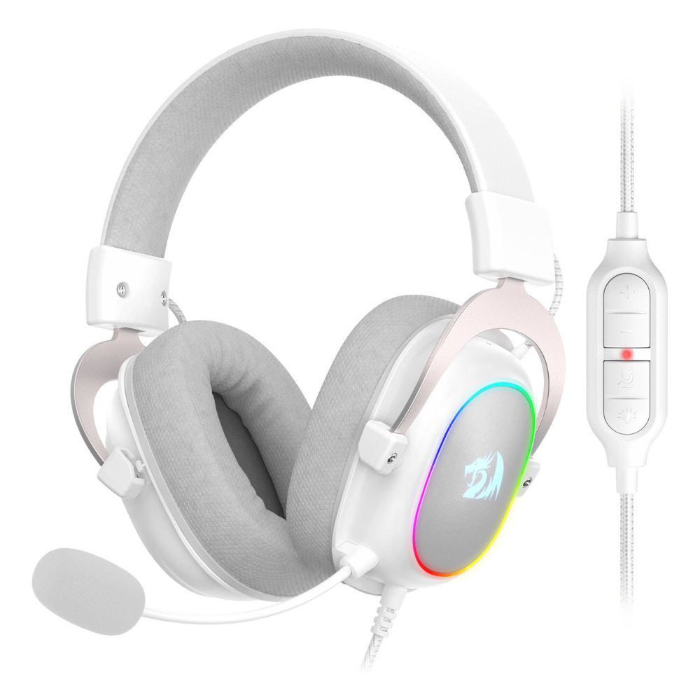 Diadema-Redragon-Zeus-X-H510-1 DIADEMA REDRAGON ZEUS PRO (H510) BLANCA - Imagen 1