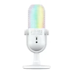 MICROFONO STREAMER RAZER SEIREN V3 CHROMA (BLANCO) - Imagen 2