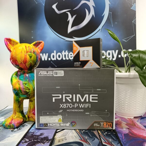COMBO BOARD X870-P PRIME WIFI + RYZEN 7 9850X3D
