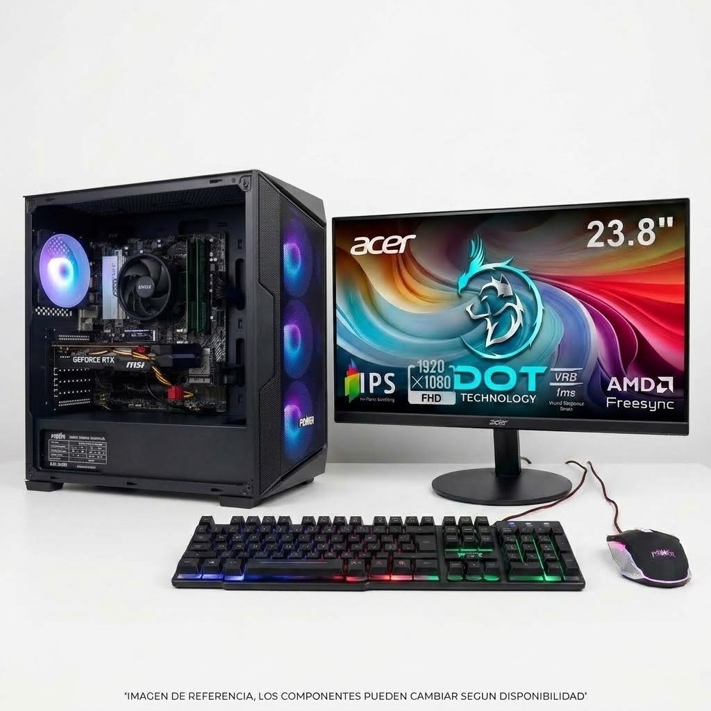 dfc45700-f6a2-4bd0-a30d-7d2d9bd7a0e9 COMPUTADOR DE MESA DOT GAMER RYZEN 7 8700F + 16GB + SSD M.2 512GB + RADEON 9060XT 8GB *OBSEQUIO TECLADO Y MOUSE* - Imagen 1