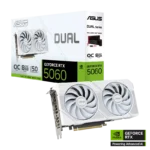 TARJETA DE VIDEO ASUS DUAL RTX 5060 8GB OC WHITE