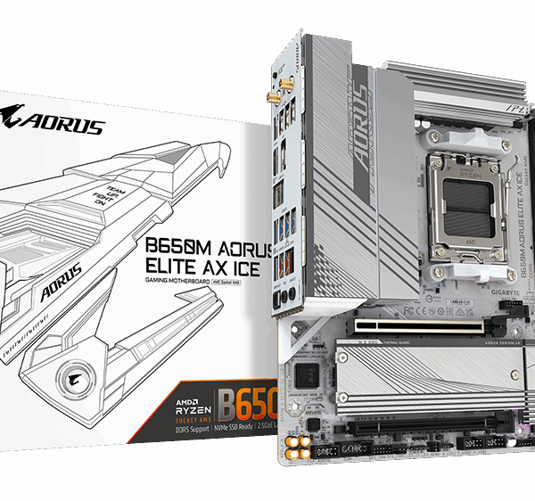 BOARD GIGABYTE B650M AORUS ELITE AX ICE WIFI6