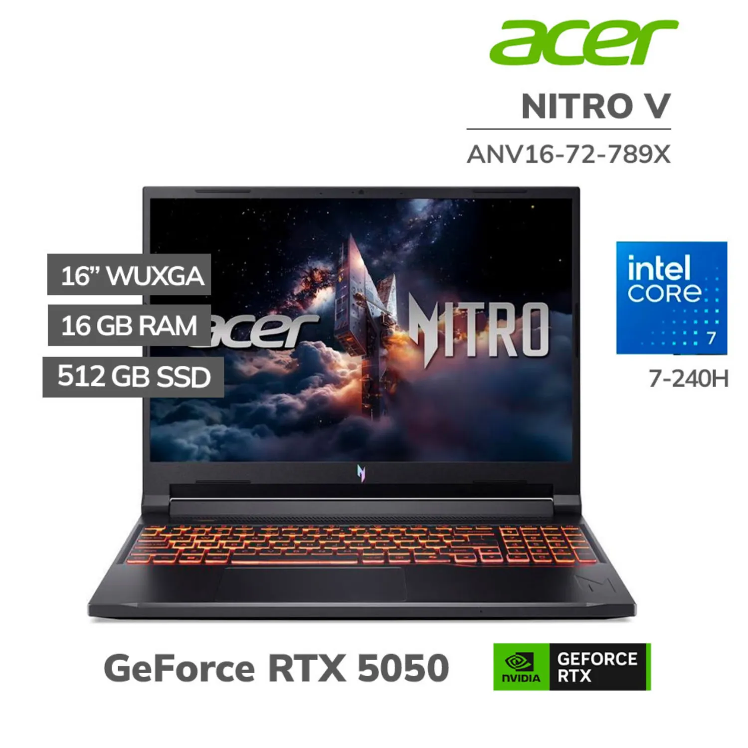 w=1500,h=1500,fit=cover PORTATIL GAMER ACER NITRO V16 (ANV16-72-789X) 16" CORE 7 / RTX 5050 8GB / 16GB DDR5 - Imagen 1