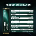 DISCO SOLIDO SSD FIKWOT FN955 M.2 1TB - Imagen 7