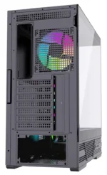 CHASIS EVA COSMIC 25A NEGRO 4 FAN ARGB - Imagen 4