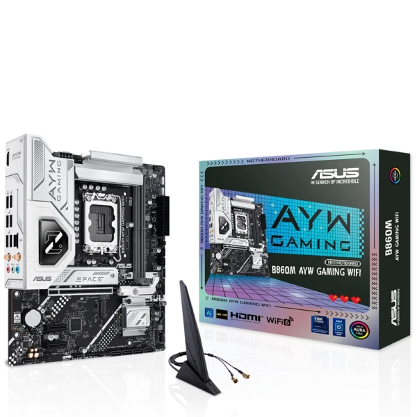 BOARD ASUS B860M AYW INTEL LGA 1851 WIFI6 ATX