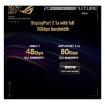 MONITOR ASUS ROG SWIFT PG27AQWP 27" 540Hz - Imagen 8