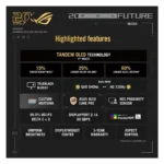 MONITOR ASUS ROG SWIFT PG27AQWP 27" 540Hz - Imagen 5