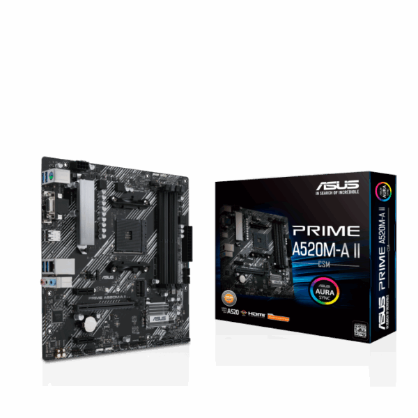 BOARD ASUS PRIME A520M-A II CSM MIC U3,2 A.V.R DDR4